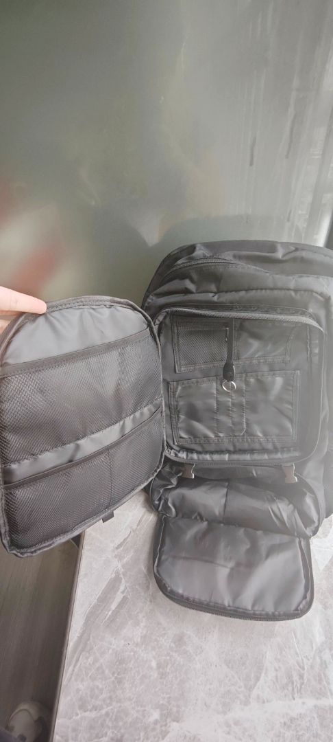 LEXY Tas Ransel Traveling Multifungsi Pria Luar Ruangan Tahan Air Tas Gunung 50-80Liter - Foto ulasan pembeli