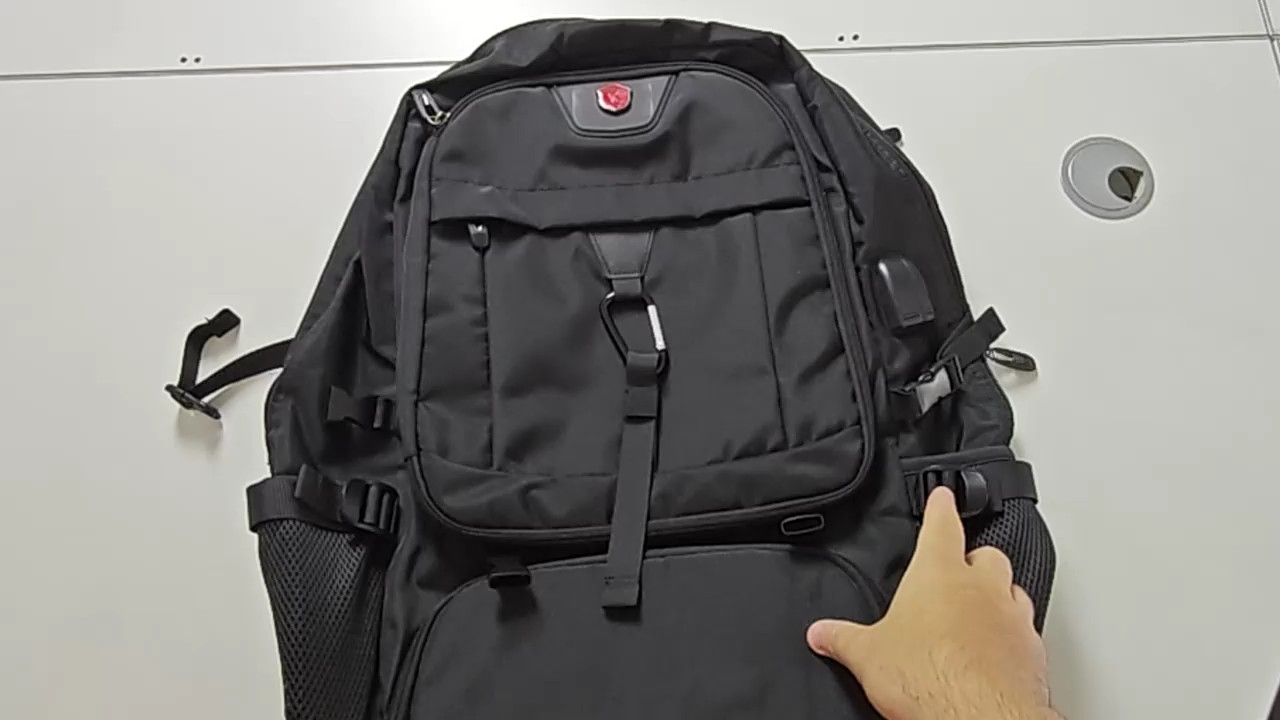 LEXY Tas Ransel Traveling Multifungsi Pria Luar Ruangan Tahan Air Tas Gunung 50-80Liter - Foto ulasan pembeli