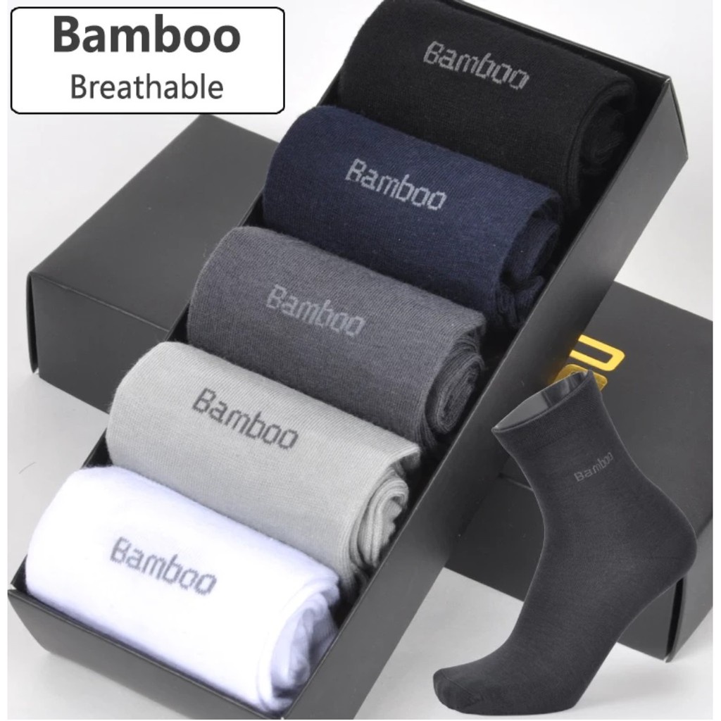Mouseman Kaos Kaki Pria Bambu Anti Bau Kaki - foto 1 dari 10