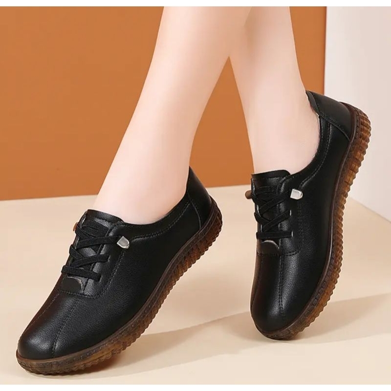 Moazzam Shoes Sneakers Wanita Korea Nyaman - foto 1 dari 10