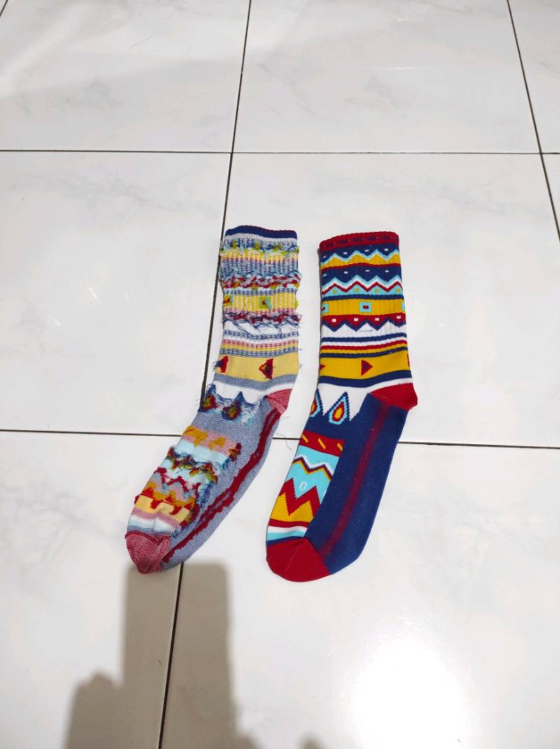 MOHAKI - Kaos Kaki Tribal Hitam Series Panjang Sebetis Dewasa - foto 2 dari 10, danangkp02