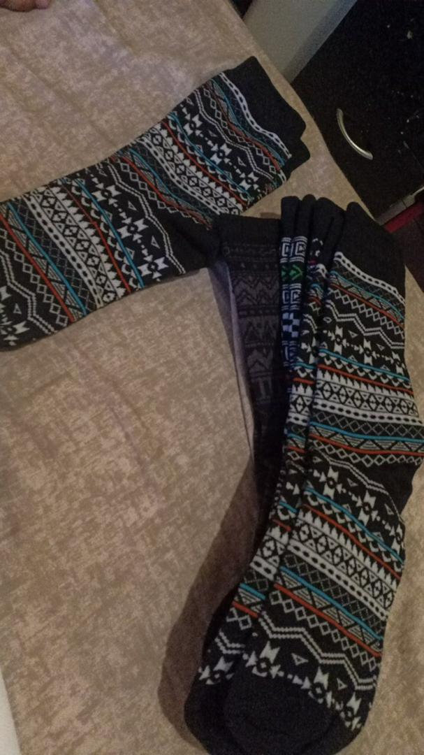 MOHAKI - Kaos Kaki Tribal Hitam Series Panjang Sebetis Dewasa - Foto ulasan pembeli