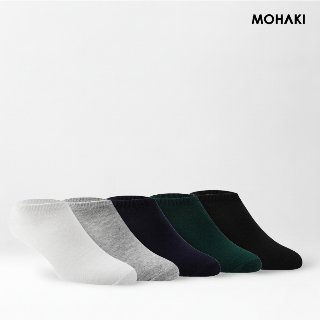 MOHAKI - Kaos Kaki Polos Series Pendek Semata Kaki Dewasa