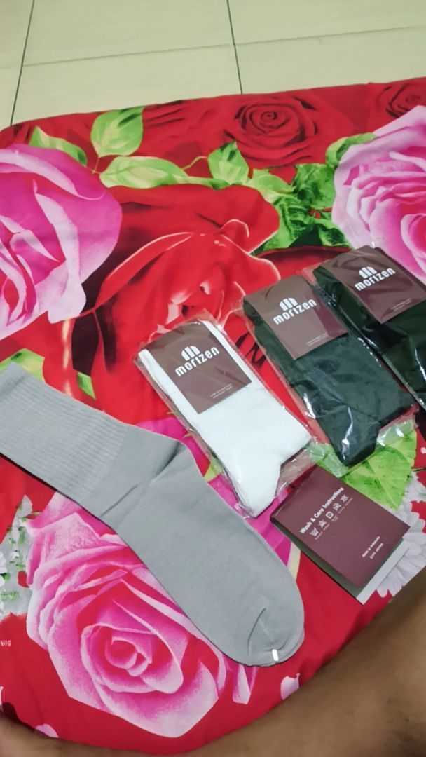 MORIZEN - Kaos Kaki Motif Polos/Basic - foto 3 dari 10, edykeenzy