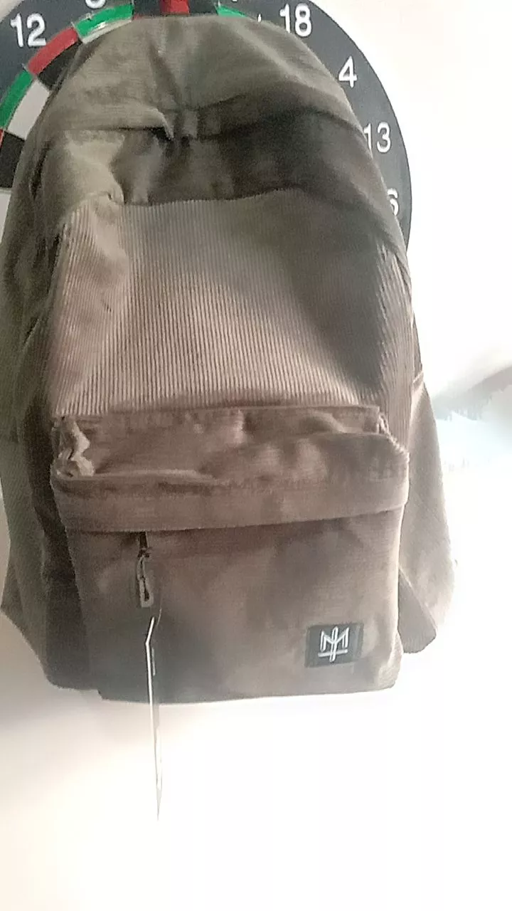 MATERNAL DISASTER - BackPack Tas Ransel Laptop Corduroy Pria Wanita Army best Seler - Foto ulasan pembeli