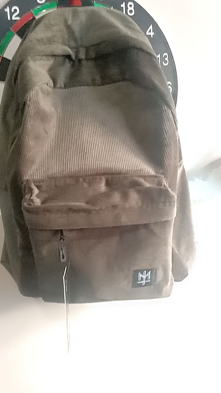 MATERNAL DISASTER - BackPack Tas Ransel Laptop Corduroy Pria Wanita Army best Seler - Foto ulasan pembeli