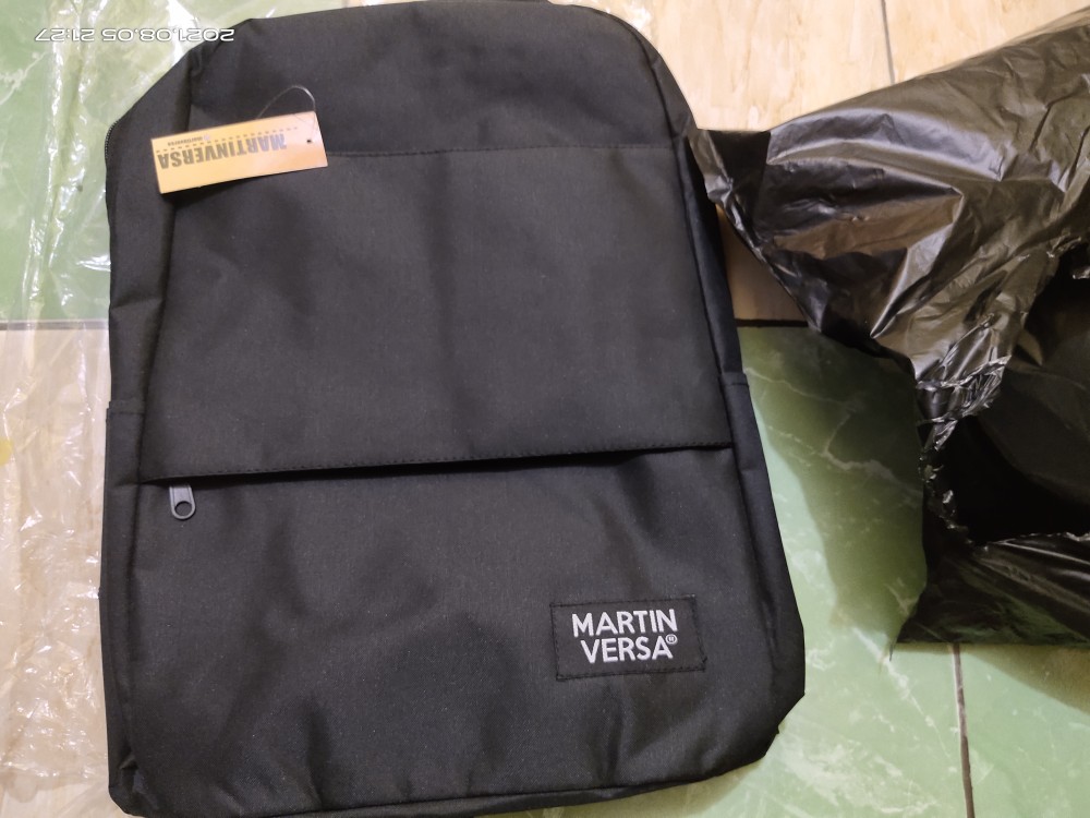 Martin Versa Tas Ransel Kanvas Pria Unisex - foto 5 dari 10, fasyafarhani