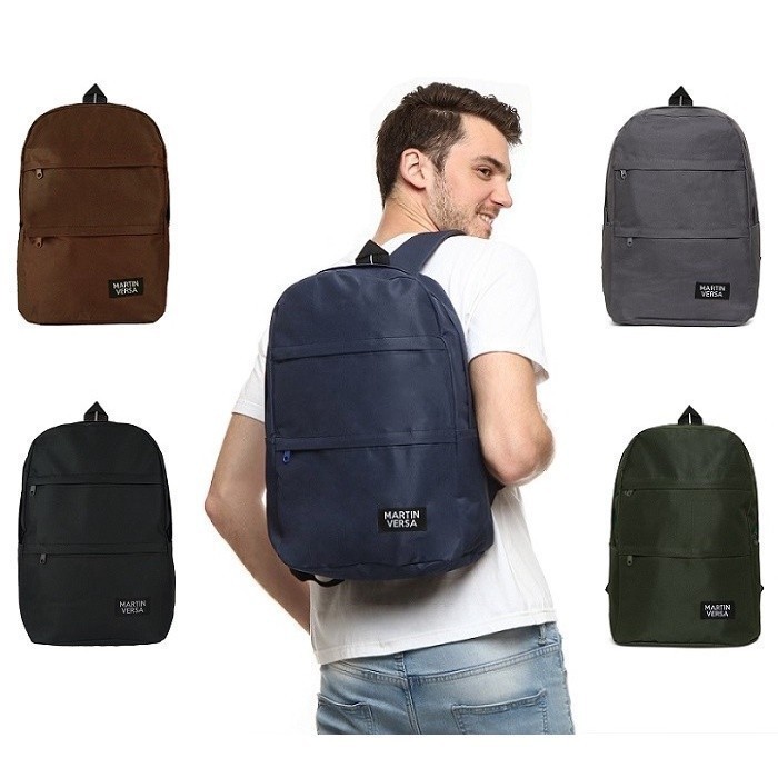 Martin Versa TR19 Backpack Laptop Kanvas Unisex - foto 1 dari 10
