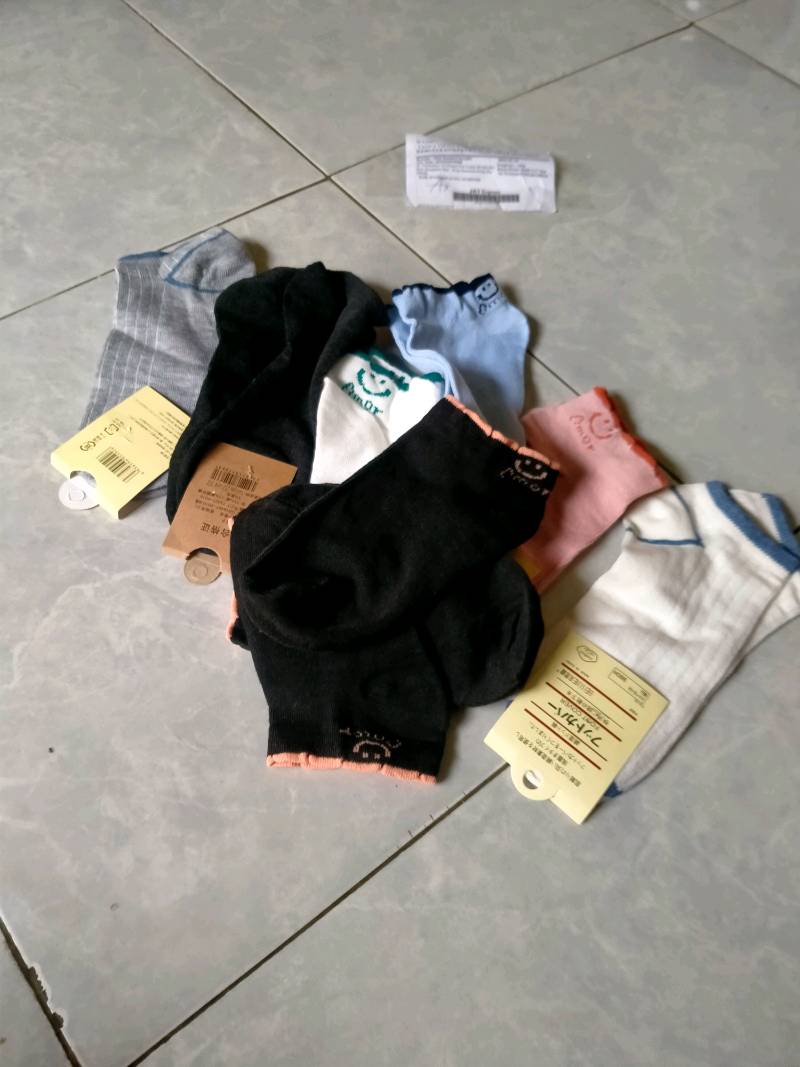 MURMURE.ID | KAOS KAKI POLOS PRIA WANITA UNISEX PENDEK MATA KAKI BAHAN COTTON IMPORT CS038 - foto 3 dari 10, fahmio26