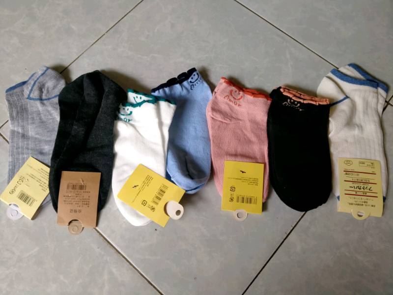 MURMURE.ID | KAOS KAKI POLOS PRIA WANITA UNISEX PENDEK MATA KAKI BAHAN COTTON IMPORT CS038 - foto 4 dari 10, fahmio26