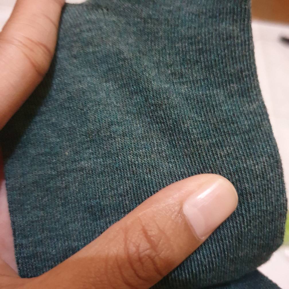 Foto ulasan pembeli f*****b, varian PENDEK - BATA, PENDEK - HIJAU