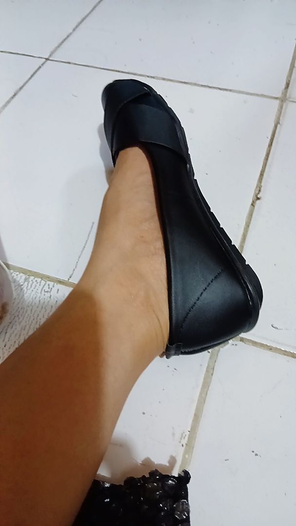 NEVIS Sepatu Wanita Flat Shoes Elsa Sepatu Kuliah Kerja Formal Flatshoes Casual Slip On - foto 7 dari 10, evarusvianti066