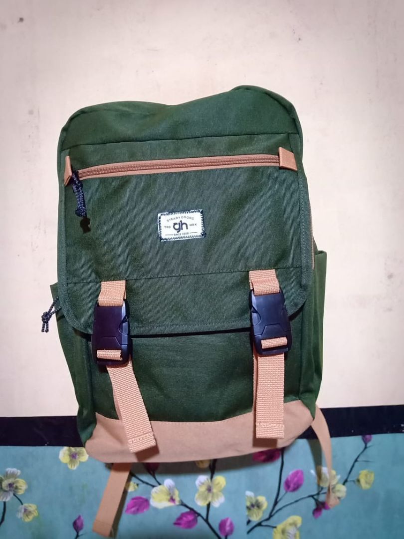 NEW ARRIVAL GH-Bag HARPER Backpack Tas Ransel Sekolah Kuliah Travelling Laptop 14" Inch Pria Wanita - foto 2 dari 10, khula89