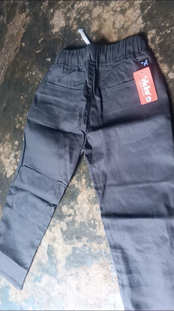 NEKOKIDS Celana Chinos Panjang Anak Laki Laki 2-12 Tahun Katun Twill Stretch Premium Melar Nyaman Chino Pants Anak - foto 6 dari 10, mangrove645