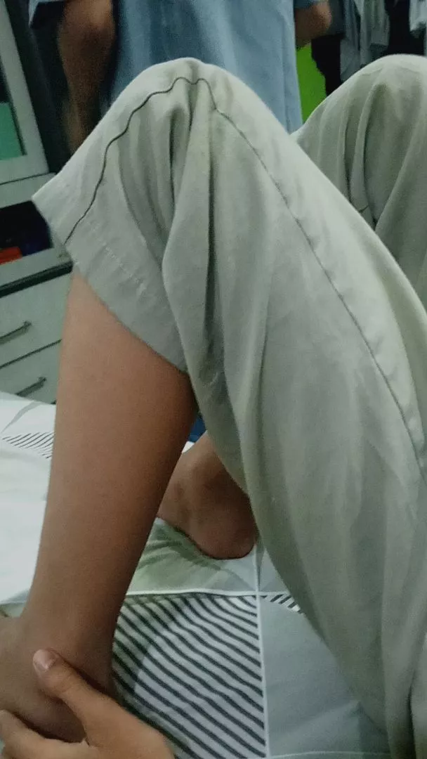 Foto ulasan pembeli h*****n, varian Krem,XXXL