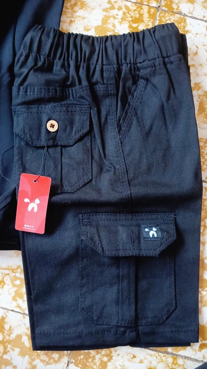 Neko Celana Pendek Cargo Anak Laki Laki Pants Short Premium 1-11 Tahun Pinggang Karet - foto 3 dari 10, masriahnhonamasriahnhona