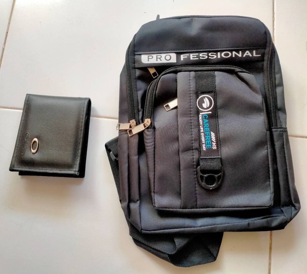 Nipsu Sling Bag Pria Tas Selempang Bahu Pria Multifungsi Casual Stylish - Foto ulasan pembeli
