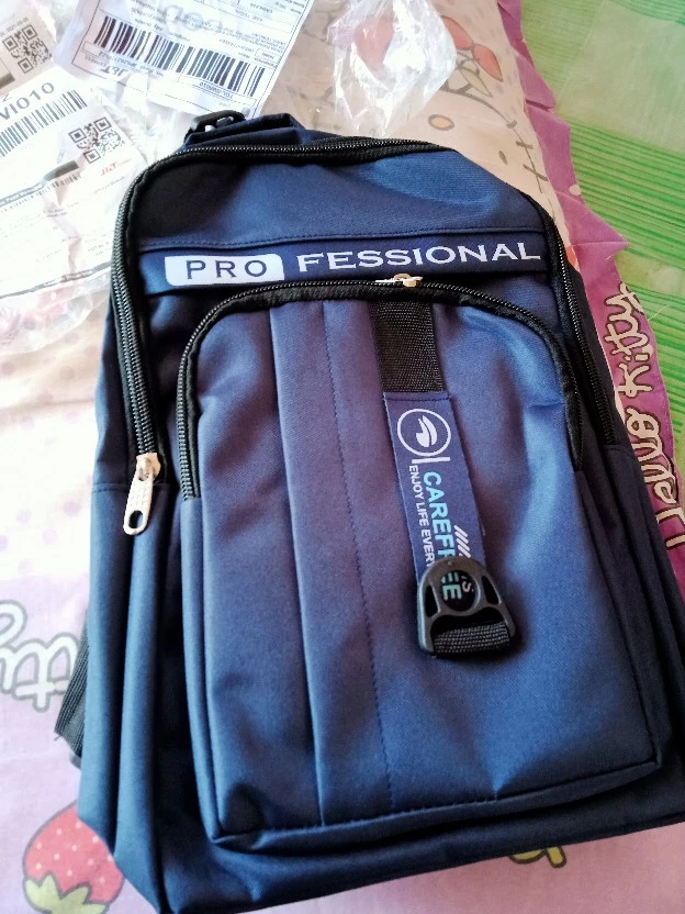 Nipsu Sling Bag Pria Tas Selempang Bahu Pria Multifungsi Casual Stylish - Foto ulasan pembeli