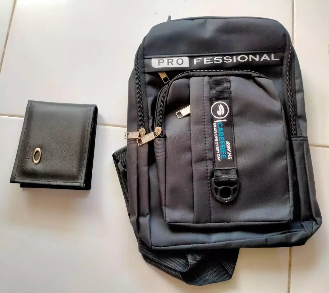 Nipsu Sling Bag Pria Tas Selempang Bahu Pria Multifungsi Casual Stylish - Foto ulasan pembeli