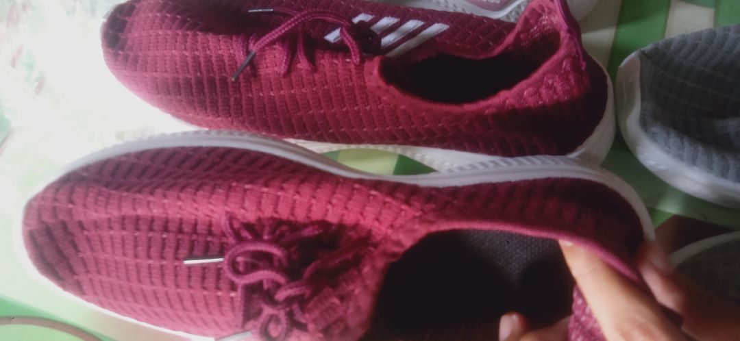 Foto ulasan pembeli sufianingsih11, varian Abu-abu,38, Maroon,40, Pink,39, ...