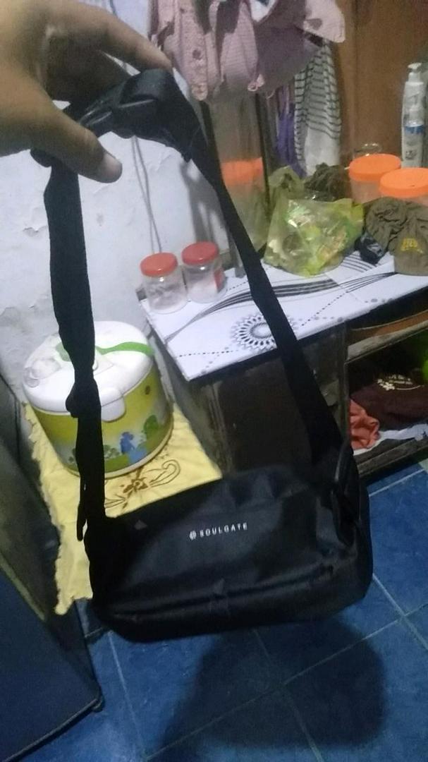 Soulgate Exer Waistbag Dua Muka Polyester - Foto ulasan pembeli