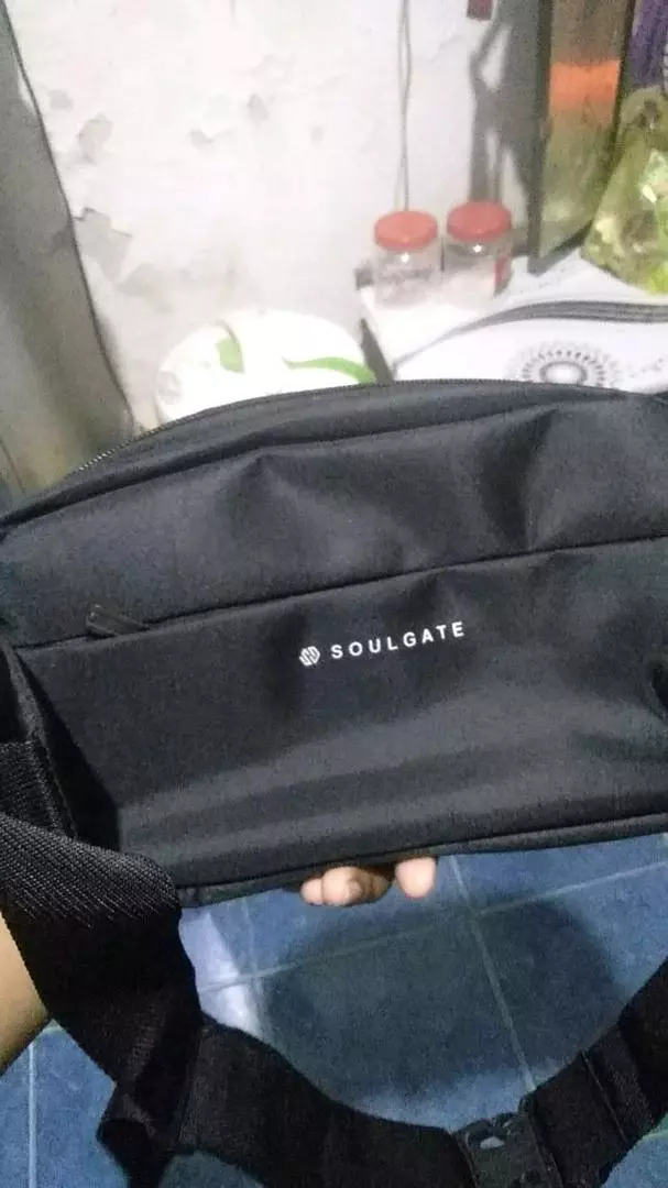 Soulgate Exer Waistbag Dua Muka Polyester - Foto ulasan pembeli