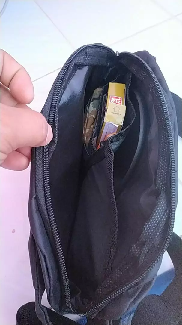 Soulgate Exer Waistbag Dua Muka Polyester - Foto ulasan pembeli