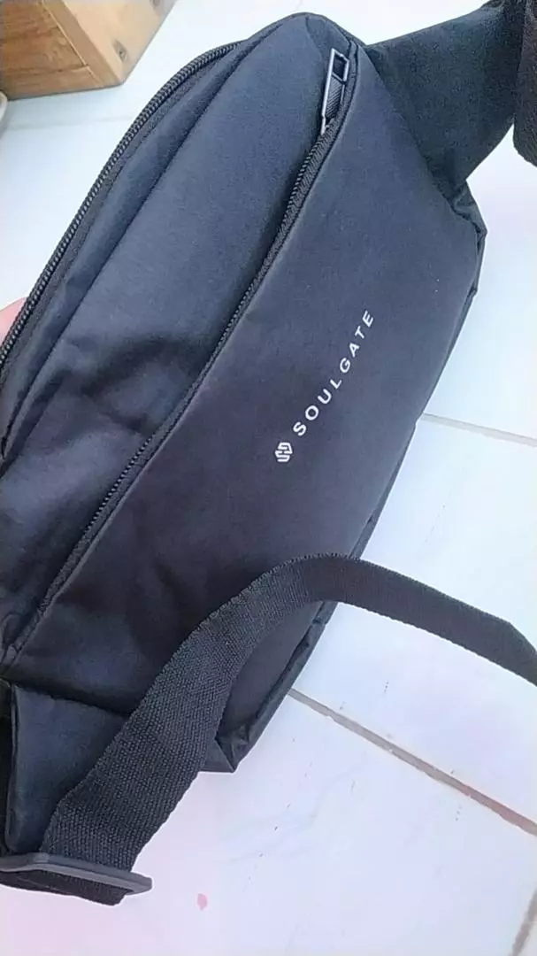Soulgate Exer Waistbag Dua Muka Polyester - Foto ulasan pembeli