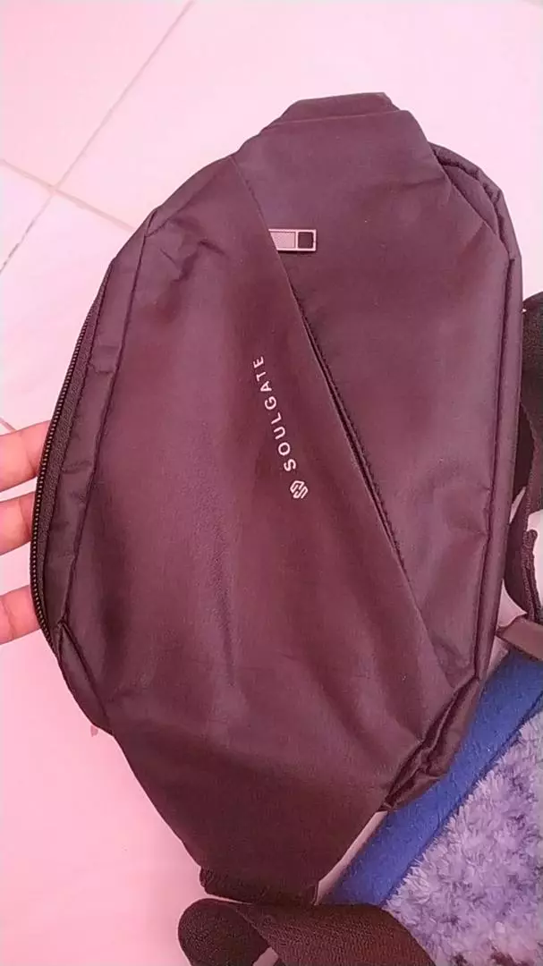 Soulgate Exer Waistbag Dua Muka Polyester - Foto ulasan pembeli