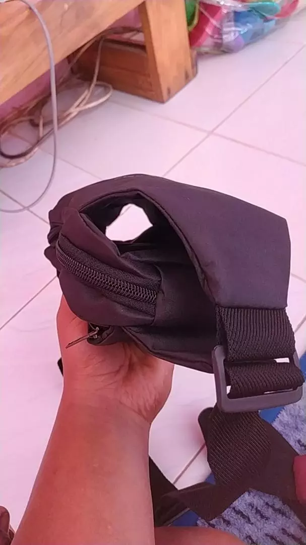 Soulgate Exer Waistbag Dua Muka Polyester - Foto ulasan pembeli