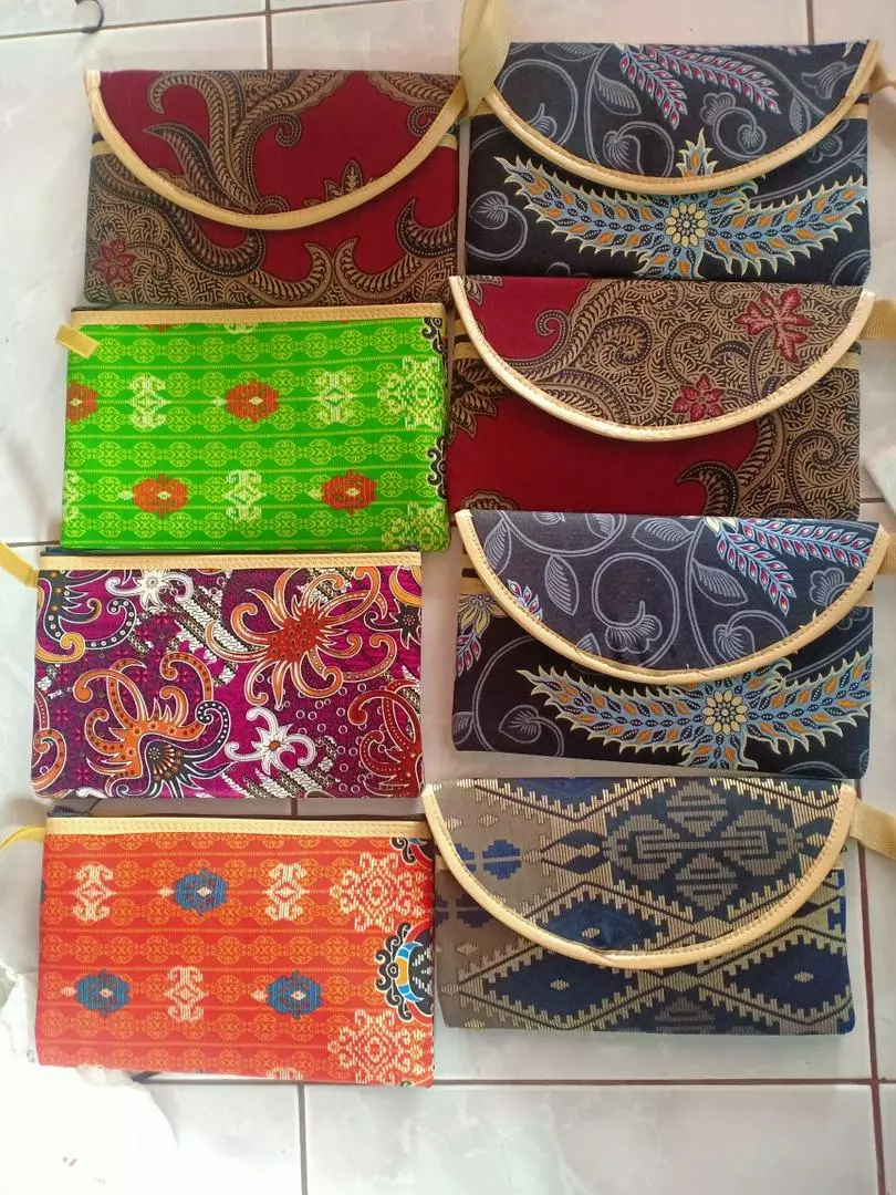 SOUVENIR DOMPET BATIK,DOMPET TUTUP MAGNET,DOMPET BATIK - Foto ulasan pembeli