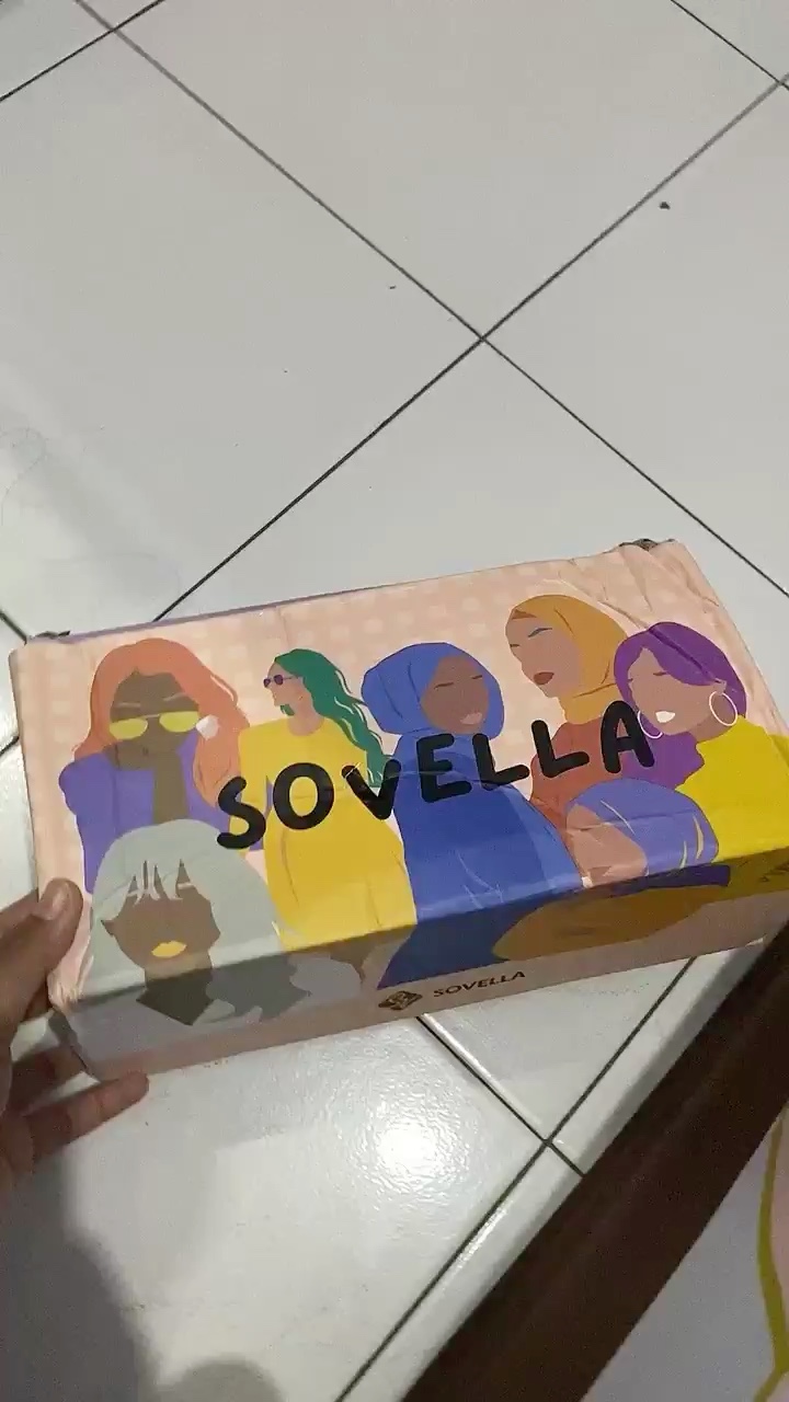 SOVELLA Sepatu Wanita Korean Style Flat Shoes Kekinian SV227 - Foto ulasan pembeli