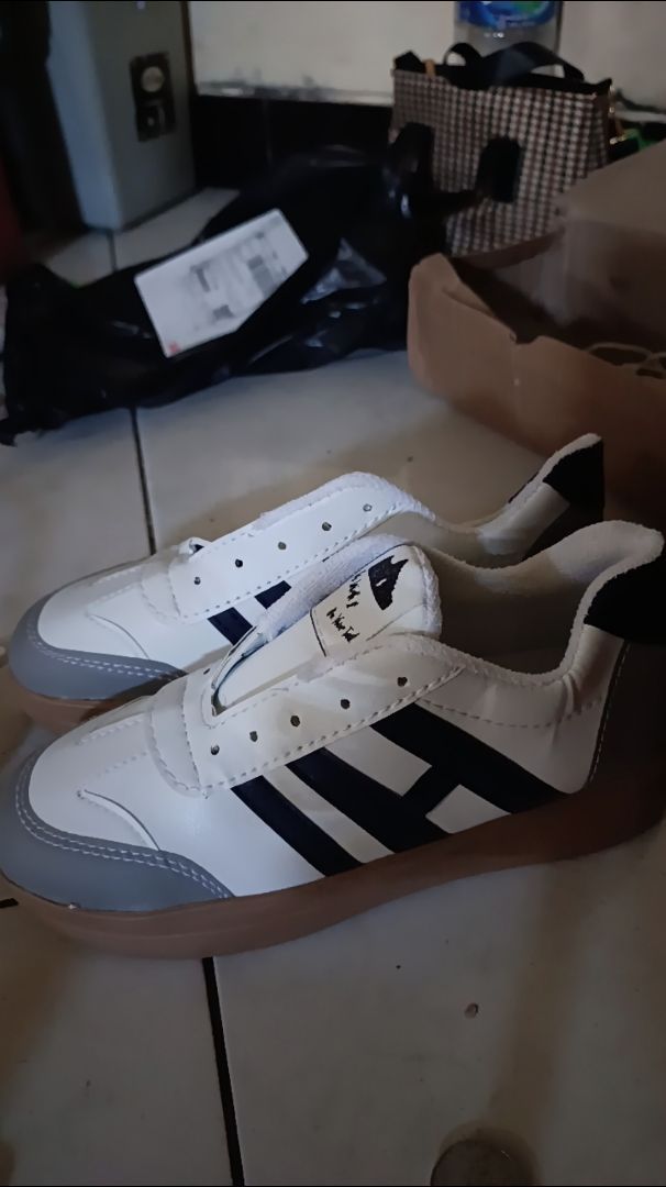Soomin Sepatu Sneakers Wanita Korea Free Box - foto 5 dari 10, hendira_store