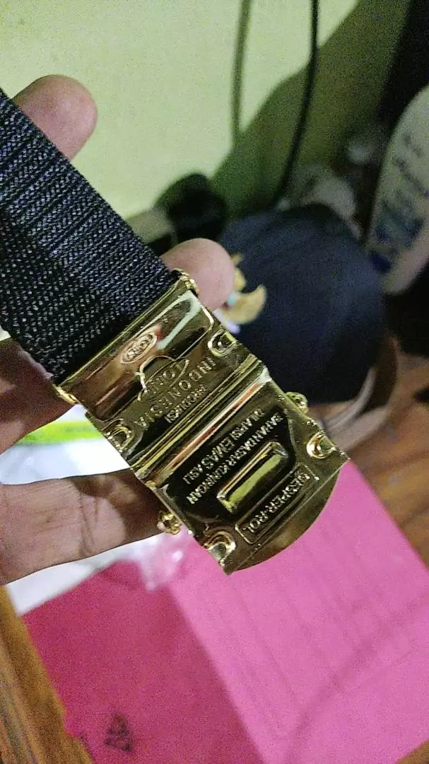 Sabuk Korpri Slorok Polos Loind l Sabuk PNS l Ikat Pinggang Korpri l Ikat Pinggang PNS - Foto ulasan pembeli