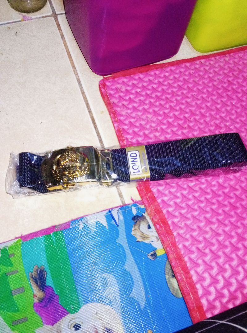 Sabuk Korpri Slorok Polos Loind l Sabuk PNS l Ikat Pinggang Korpri l Ikat Pinggang PNS - Foto ulasan pembeli