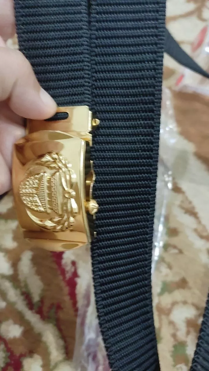 Sabuk Korpri Slorok Polos Loind l Sabuk PNS l Ikat Pinggang Korpri l Ikat Pinggang PNS - Foto ulasan pembeli