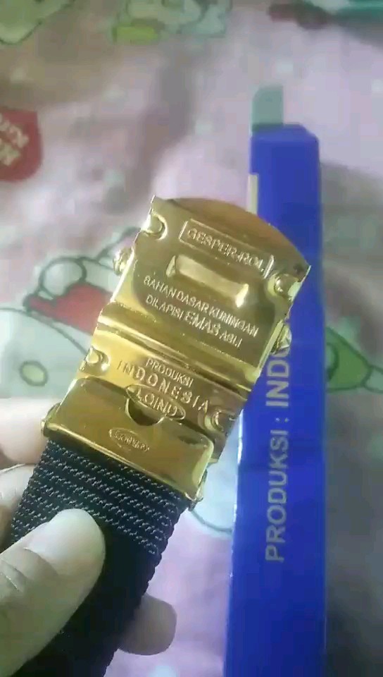 Sabuk Korpri Slorok Polos Loind l Sabuk PNS l Ikat Pinggang Korpri l Ikat Pinggang PNS - Foto ulasan pembeli