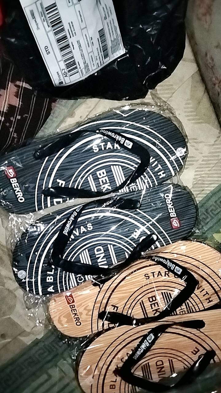 Sandal Jepit Pria Bekro 1 Jelly Outsole 2020 - Foto ulasan pembeli