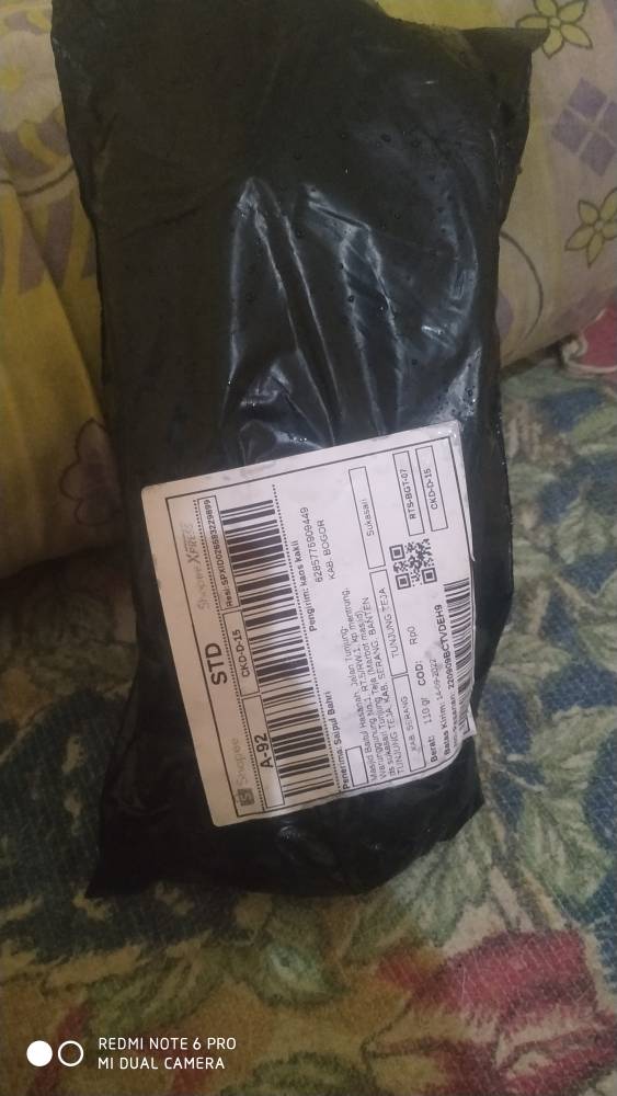 Sandal Jepit Pria Motif Achuange Bahan Spon - Foto ulasan pembeli