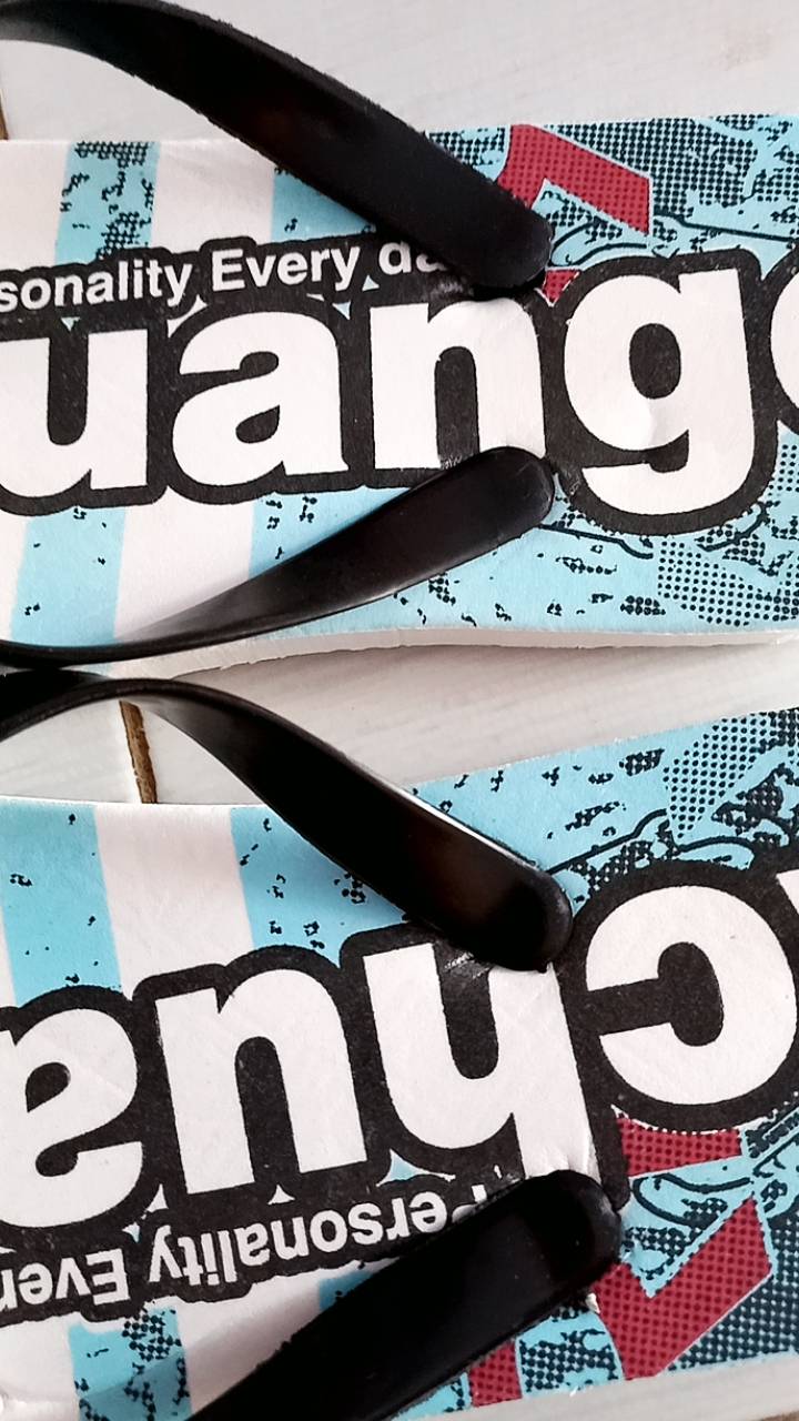 Sandal Jepit Pria Motif Achuange Bahan Spon - Foto ulasan pembeli