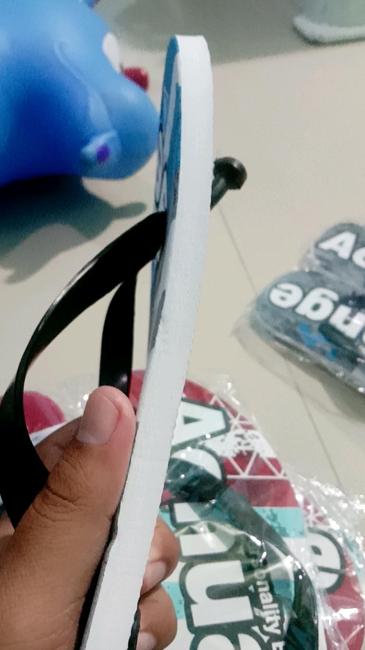 Sandal Jepit Pria Motif Achuange Bahan Spon - Foto ulasan pembeli