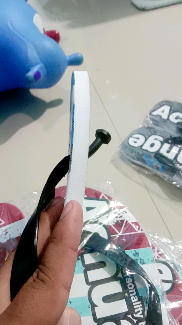 Sandal Jepit Pria Motif Achuange Bahan Spon - Foto ulasan pembeli