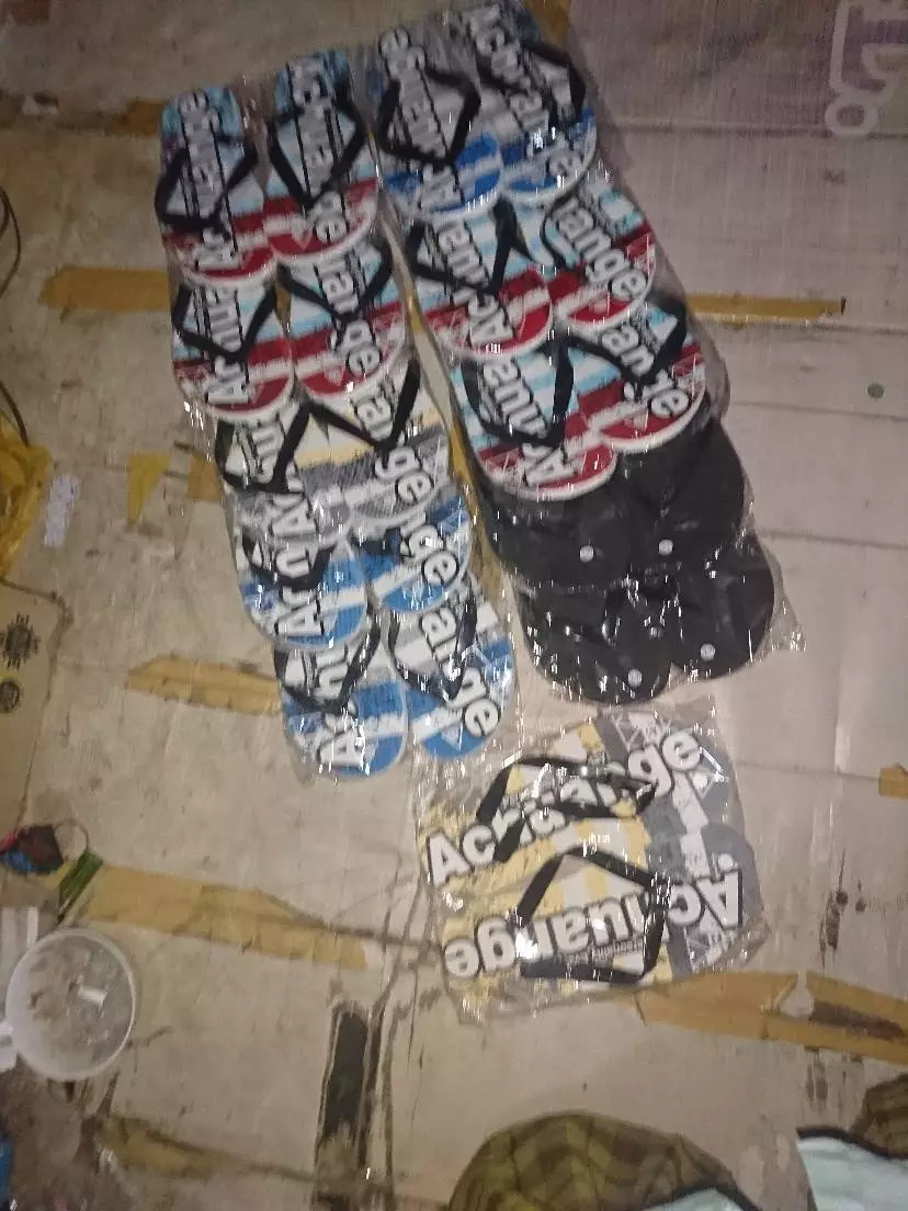Sandal Jepit Pria Motif Achuange Bahan Spon - Foto ulasan pembeli