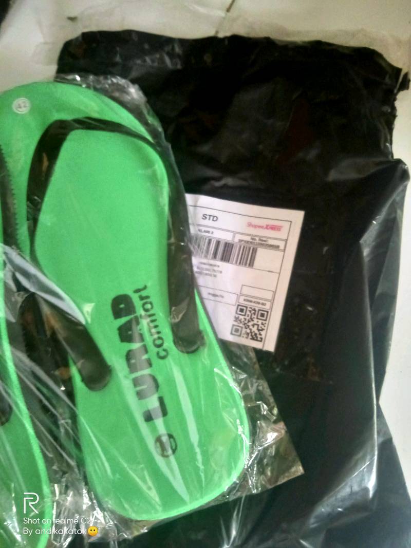 Sandal Jepit Pria Murah Eva Super AR 4 Warna - Foto ulasan pembeli