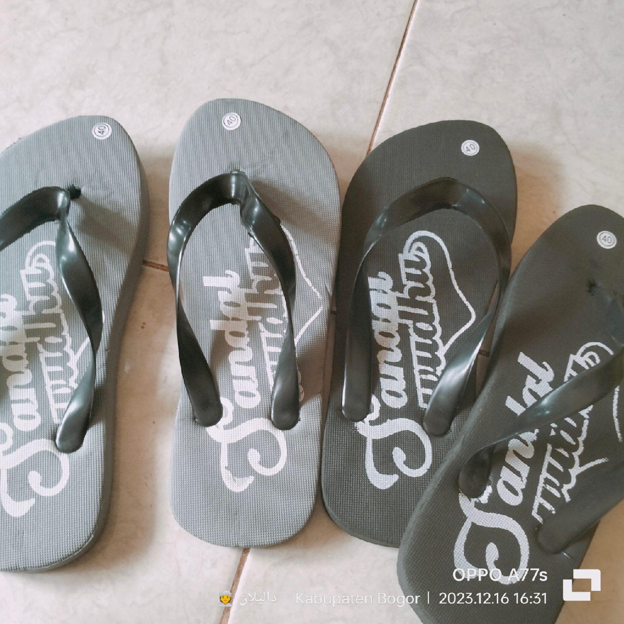SANDAL JEPIT PRIA SANDAL WUDHU - Foto ulasan pembeli