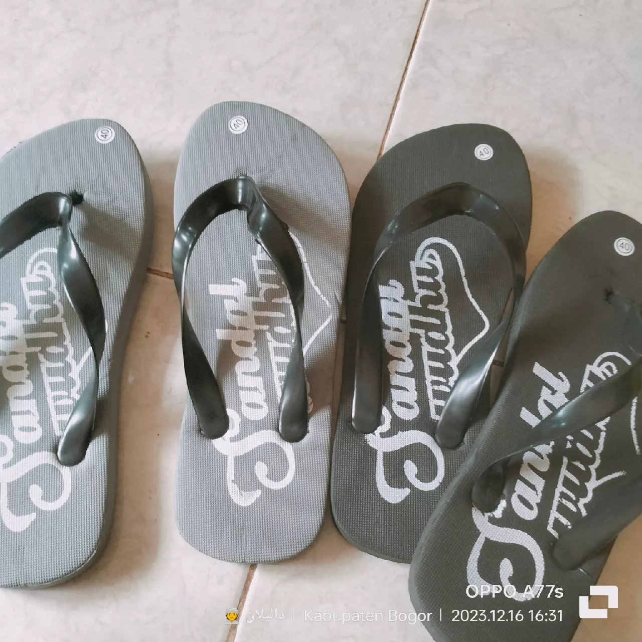 SANDAL JEPIT PRIA SANDAL WUDHU - Foto ulasan pembeli