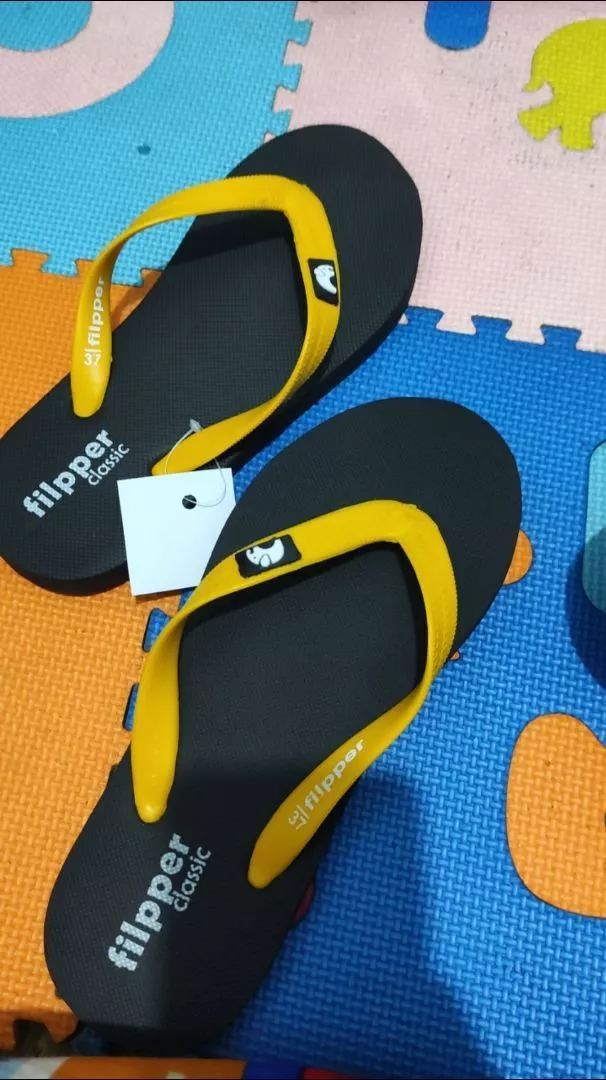 SANDAL JEPIT RUBBER PRIA DAN WANITA - Foto ulasan pembeli
