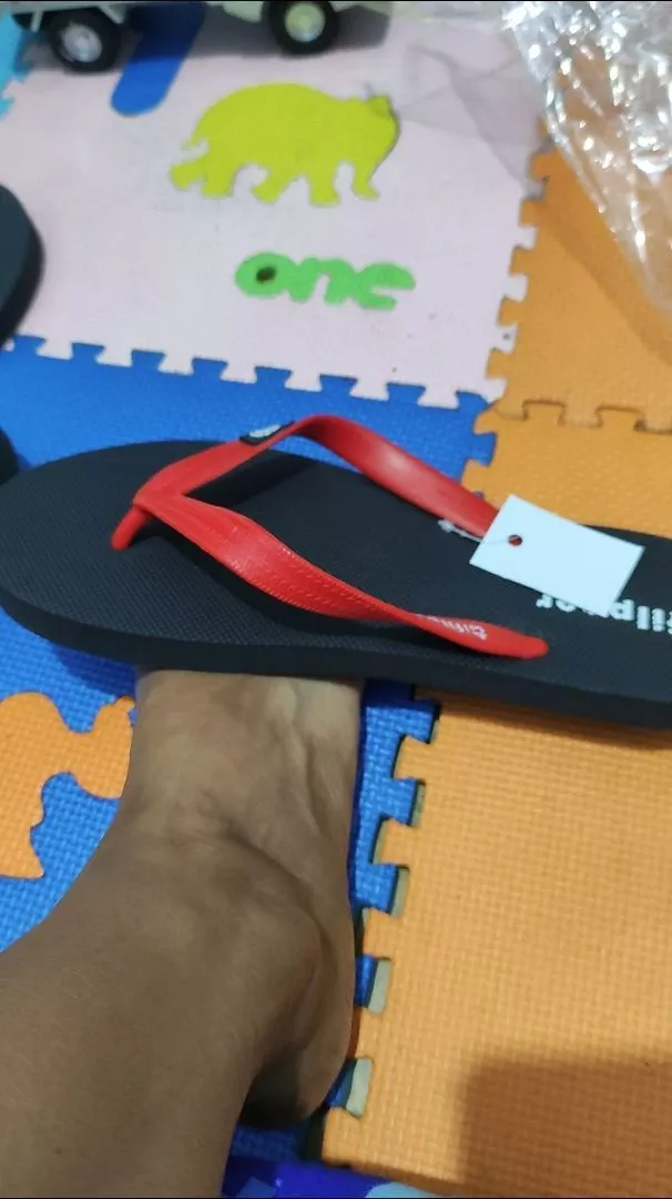 SANDAL JEPIT RUBBER PRIA DAN WANITA - Foto ulasan pembeli