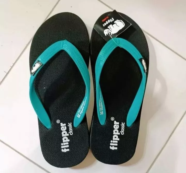 SANDAL JEPIT RUBBER PRIA DAN WANITA - Foto ulasan pembeli
