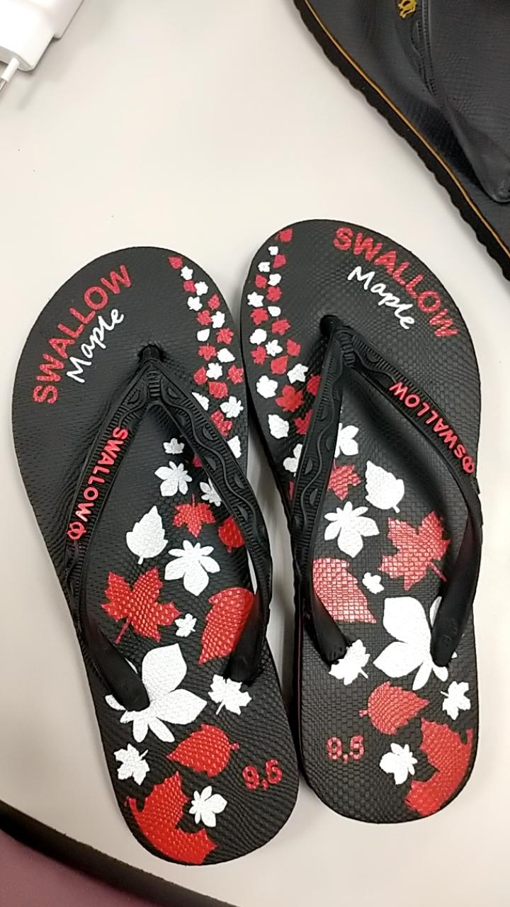SANDAL JEPIT SWALLOW BLACK PEARL & BLACK GOLD & ARMY & CAMO & MAPLE - Foto ulasan pembeli